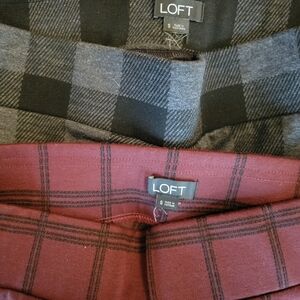 2 pairs Loft leggings